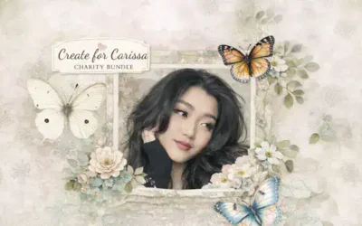 Digital Scrapbooking and Art Journaling Supplies, Vicki Robinson Design Create for Carissa: A Digital Scrapbooking Bundle with Heart