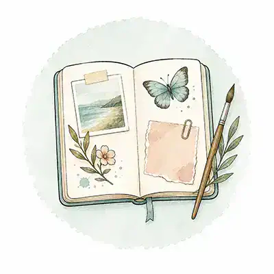 art journal icon | Vicki Robinson Designs