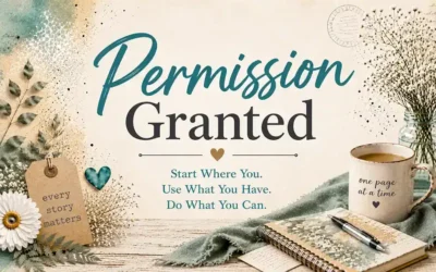 Digital Scrapbooking and Art Journaling Supplies, Vicki Robinson Design Permission to Create